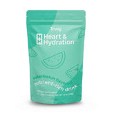 Truvy Heart and Hydration Watermelon front pack for refreshing hydration on the go.