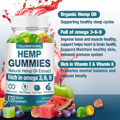 TTGUMMYAMAL gummies-arranged close-up highlights easy-to-chew calm moments.