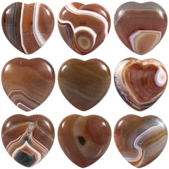 TUMBEELLUWA handcrafted heart stone with inviting size and texture for tactile moments.