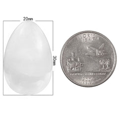TUMBEELLUWA crystal egg close-up highlights natural color and texture