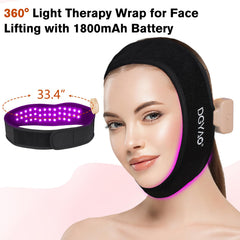 TUOB 38-bead 4-in-1 array targets chin and neck areas.
