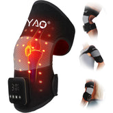 TUOYR knee red-light wrap delivering targeted relief and improved circulation.