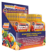 Turbo Power Plus immune bottle pour showing hydration on the go
