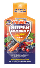 Turbo Power Plus ingredients label close-up highlighting minerals and antioxidants