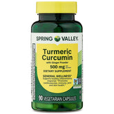 Turmeric Curcumin with Ginger Powder bottle front offers daily wellness support