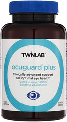 Twinlab Ocuguard Plus bottle front highlighting daily eye support