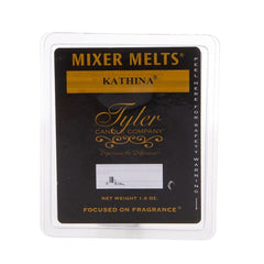 Tyler Candle Co Kathina mixer melt with 6 wax squares for versatile fragrance in tart burners.