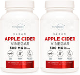 Type Zero apple cider vinegar capsules bottle view for convenient daily use.