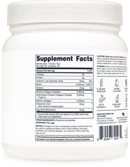 Type Zero Multi Collagen unflavored label close-up for versatile recipe blending.