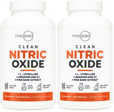 Type Zero Nitric Oxide 6X Booster bottle promotes circulation for active lifestyles.