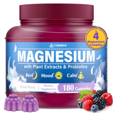 Tyssnouyn 180 Magnesium Gummies bottle supports rest and mood.