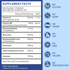 Uarcool DAO bottle label close-up emphasizing safe, USA-made production.