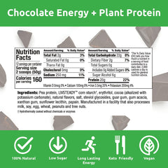 UCAN Energy Plant Protein Powder ingredients pea protein and minerals showing daily protein support