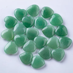 UFEEL heart-carved green aventurine for meditative focus.