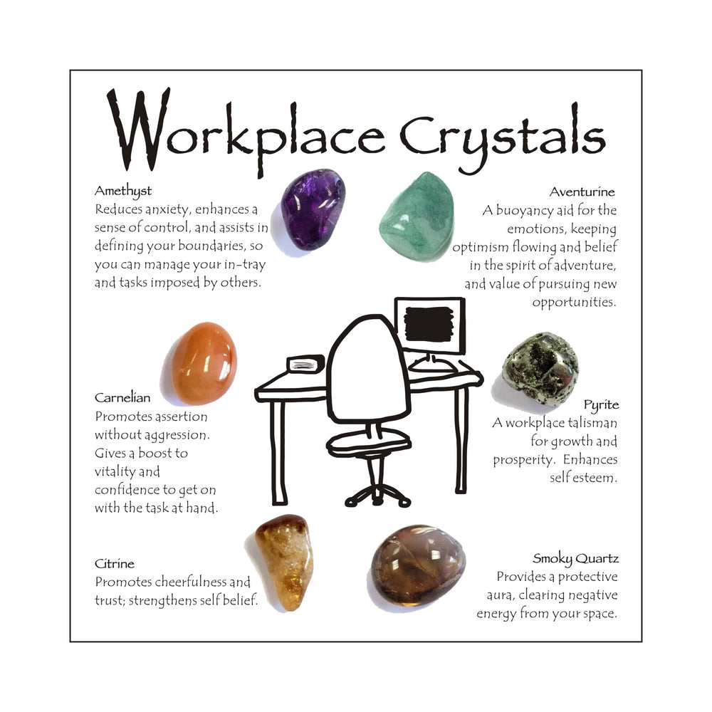 Ukodnus amethyst desk crystal for calm focus and balanced energy at work.