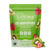 Ultima Collagen Defense kiwi strawberry stickpack for daily hydration and skin support