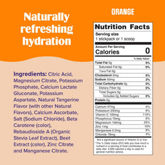 Graphic of six electrolytes in Ultima Replenisher for balanced hydration.
