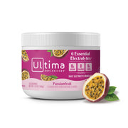 Ultima Replenisher canister in passionfruit flavor for daily hydration