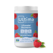 Ultima Replenisher daily electrolyte powder tub for versatile hydration at home.