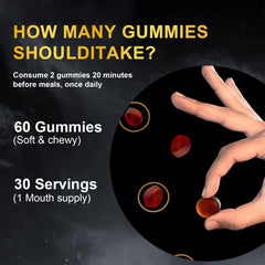 Packaging of UltimaPeak Shilajit Gummies shows vegan, non-GMO formula and ethical sourcing.