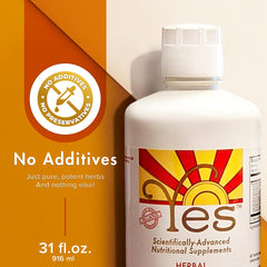 Ultimate EFAs herbal label closeup emphasizes clean formulation and key botanicals.