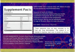 Ultra Advance 3 Gold capsules pack, non-GMO vegan supplement for joint comfort.