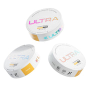 Ultra Focus Pouches Tropical Pack can close-up highlights caffeine-free focus on the go.