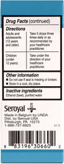Close-up of UNDA label emphasizing organotropic approach and traditional modalities.