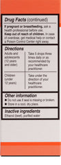 UNDA 6 Numbered Compounds label close-up highlighting biodynamic ingredients.