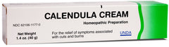 UNDA Calendula Cream application area showing soothing relief for minor skin irritation