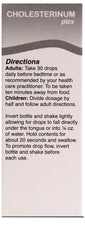 UNDA Cholesterinum Plex packaging shows 1 fl oz size for easy at-home use.