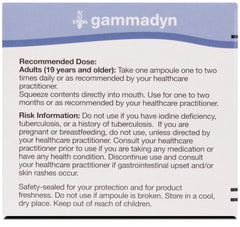 UNDA Gammadyn Mn-Co label and packaging detail