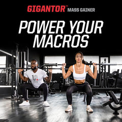 Gigantor shake being blended for smooth texture.