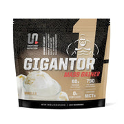 Undefined Nutrition Gigantor vanilla bottle for post-workout fueling.