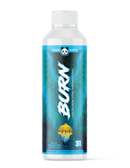 Underground Bio Labs Panda Supps Liquid Burn bottle for non-stimulant fat-to-energy support.