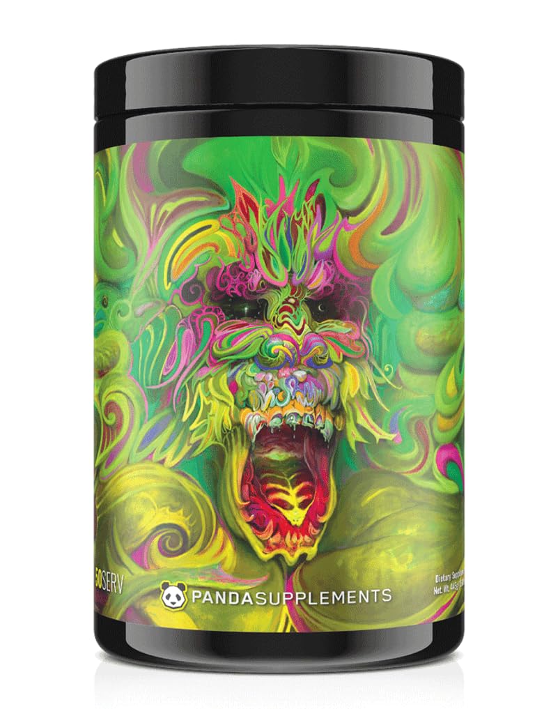 Underground Bio Labs Panda Supps Rampage bottle pour for pre-workout energy