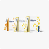 Unicity Feel Great System bottle highlighting natural orange and lemon balance for daily energy