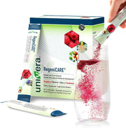 Univera stick-pack raspberry flavor for on-the-go joint support.