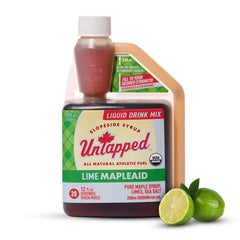 Untapped Lime Mapleaid bottle for workout hydration