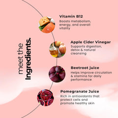 Up&Down gummies with beet and pomegranate visuals suggesting antioxidant support.
