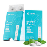 UPLIFE focus energy gum 50pcs pack for on-the-go boost and smooth focus
