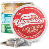 Upperdeckys caffeine pouches, Rippin Rootbeer flavor, quick morning energy