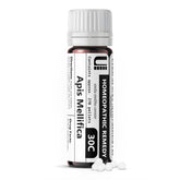 Urenus Apis Mellifica 30C bottle, clear packaging supports reliable homeopathic dosing.