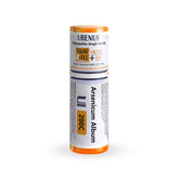 Urenus Arsenicum Album 200C pellets bottle enables precise one-at-a-time dosing for hygiene.
