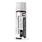 Urenus Eupatorium Perfoliatum 6C Pellets in bottle show lactose-free formula.