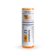 Urenus Symphytum 6C bottle with one-pellet dispenser for hygienic dosing.