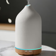 URPOWER 120ML ceramic diffuser top view for a sleek calming space