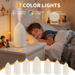 URPOWER diffuser with 7-color LEDs for customizable mood lighting