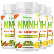 Ursinquil NMNH 500mg bottle on desk suggesting daily NAD support
