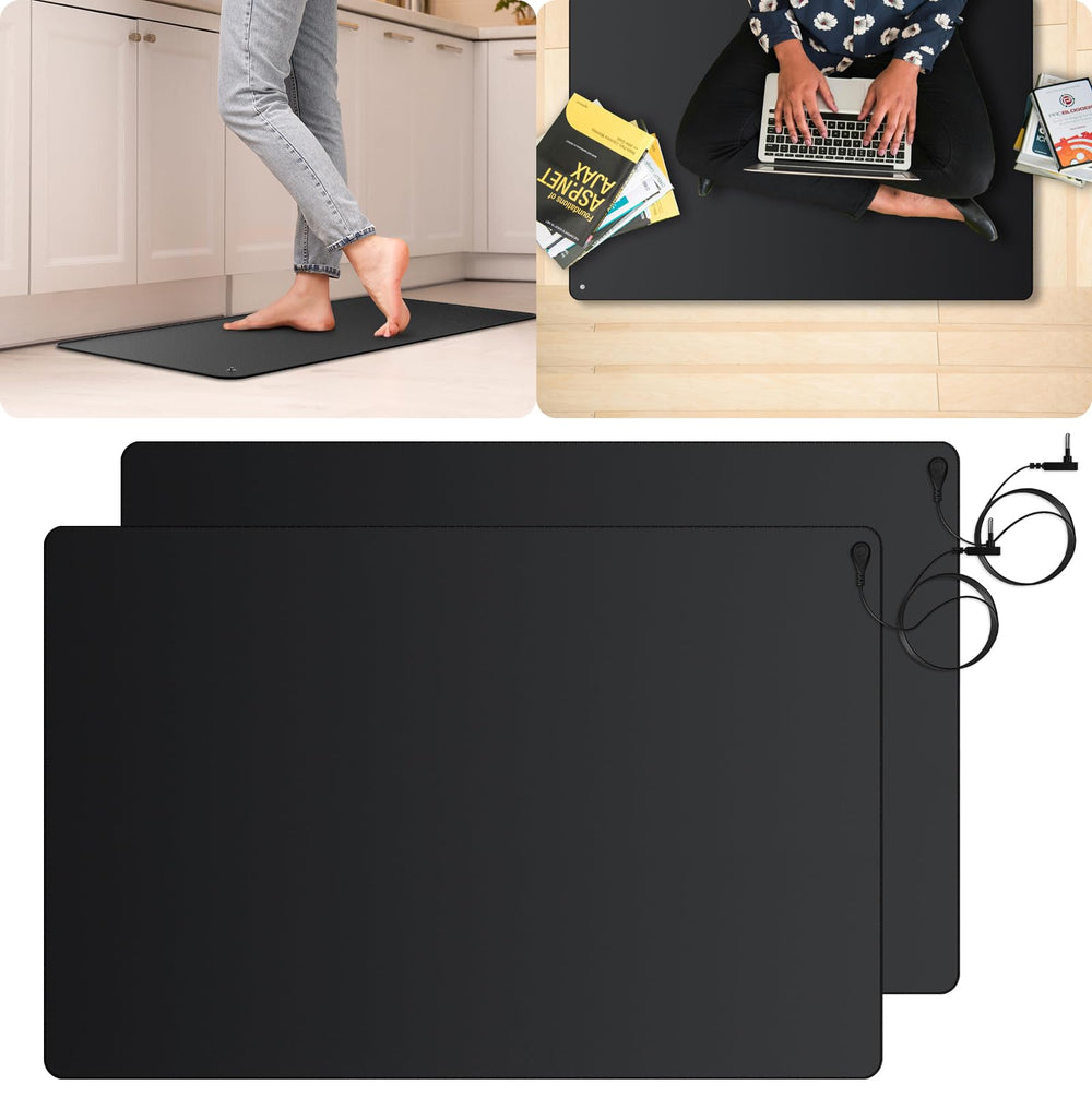 Urvoix grounding mat for feet setup promotes relaxed comfort at home